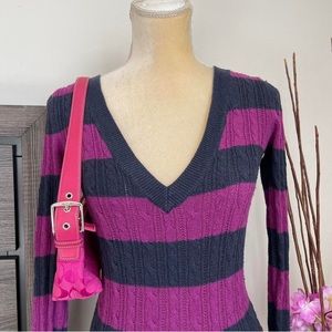 VINTAGE RORY GILMORE SWEATER STRIPED AMERICAN EAGLE